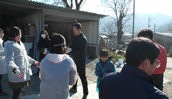 아오로 울산회 연탄배달 봉사활동